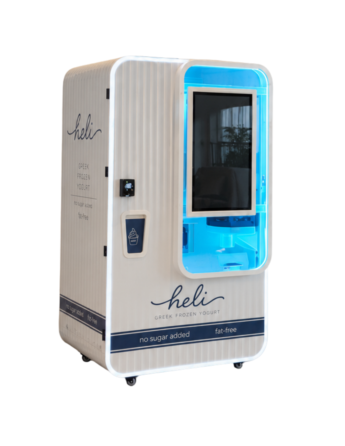 Heli frozen yogurt vending machine
